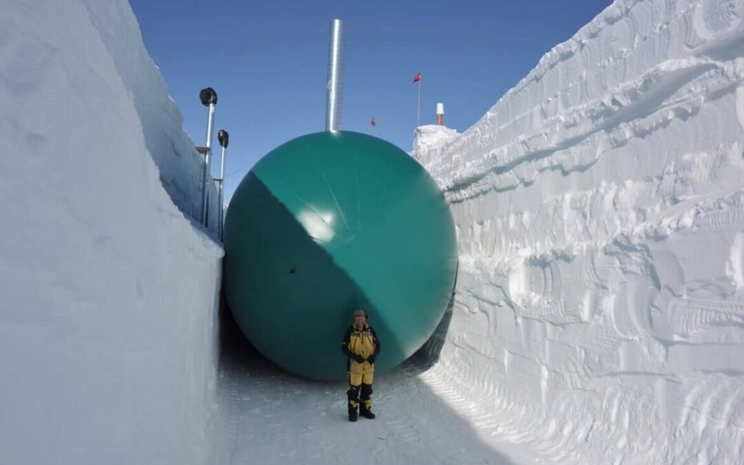 Ny metode til at bygge i sne ved hjælp af Presencos ballon